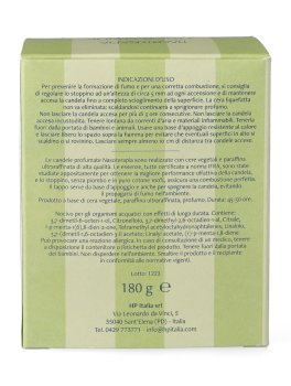 Candela Profumata Lime e Foglie di Menta - Energia - 5