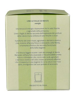 Candela Profumata Lime e Foglie di Menta - Energia - 6