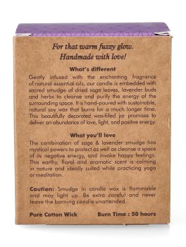 Candela Profumata Smudge Organic Goodness - 4