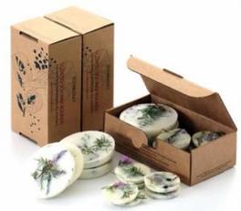 Candele Rotonde Aromatiche - Juniper and Limonium - 120 g