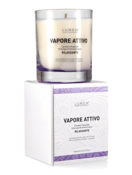 Candela Vegetale agli Oli Essenziali - Vapore Attivo - 1
