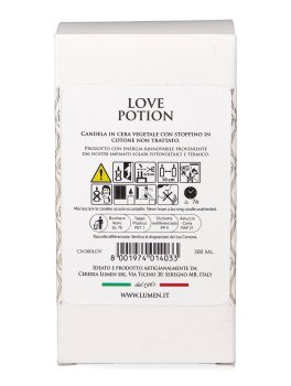 Candela Vegetale con Giara in Vetro "Love Potion" - 6