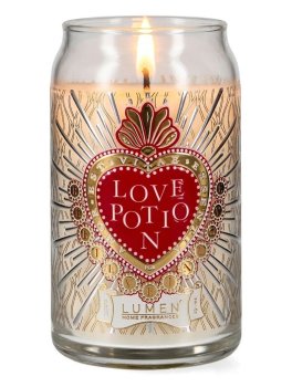 Candela Vegetale con Giara in Vetro "Love Potion" - 1