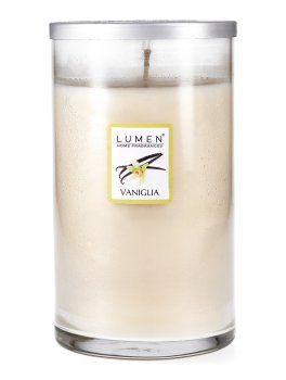 Candela Vegetale in Contenitore di Vetro - Vaniglia - 1