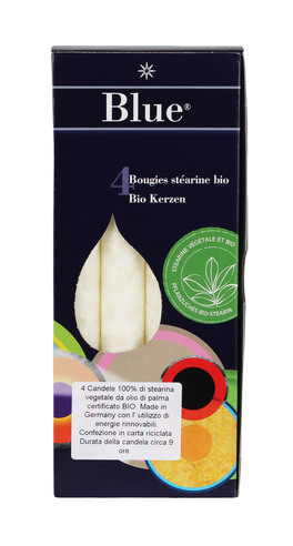 Candele Bio Bianche - 4 Candele