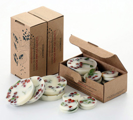 Candele Rotonde Aromatiche - Ashberry and Bildberry - 120 g