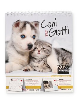 Cani e Gatti Calendario 2026 Pocket — Calendario - 5