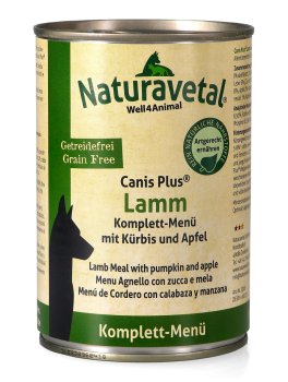 Canis Plus® Menu Completo - Agnello con Zucca e Mela - 1