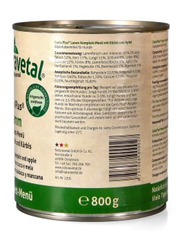 Canis Plus® Menu Completo - Agnello con Zucca e Mela - 2