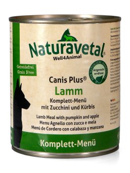 Canis Plus® Menu Completo - Agnello con Zucca e Mela - 1