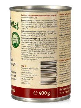 Canis Plus® Menu Completo - Manzo con Rutabaga e Mela - 2