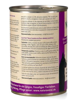 Canis Plus® Menu Completo - Tacchino con Merluzzo e Pastinaca - 4