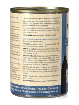 Canis Plus® Menu Completo - Merluzzo con Pastinaca e Mango - 4
