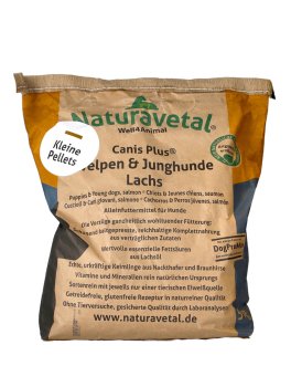 Canis Plus® Salmone Cuccioli e Cani Giovani - Crocchette Piccole - 1