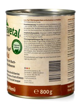 Canis Plus® Menu Completo - Selvaggina con Grano Saraceno e Frutti di Bosco - 2