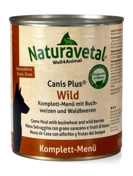 Canis Plus® Menu Completo - Selvaggina con Grano Saraceno e Frutti di Bosco - 1