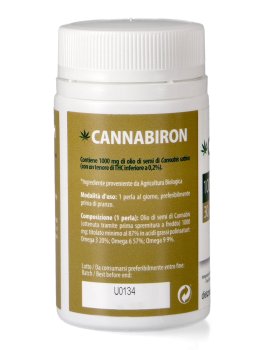 Kit Cannabiron Cannabis & Curcuma - 30 Perle + 30 Compresse - 6
