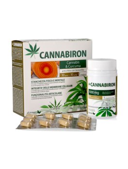 Kit Cannabiron Cannabis & Curcuma - 30 Perle + 30 Compresse - 1