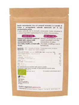Cannella di Ceylon in Polvere Bio - 2