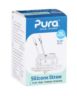 Cannuccia in Silicone per Biberon e Bottiglie Pura - 3