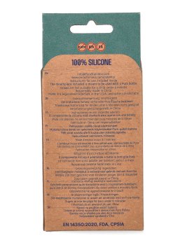 Cannuccia in Silicone per Biberon e Bottiglie Pura - 5