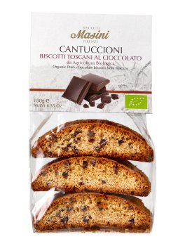 Cantuccioni - Biscotti Toscani al Cioccolato Bio - 1