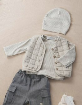 Cappellino Bimbo Beanie - Sand - 2
