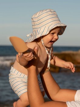 Cappellino da Sole Protezione UV50+ - Pastel Parade Stripe - 4