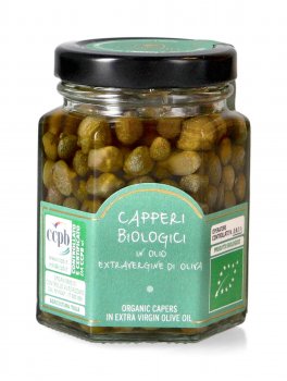 Capperi Biologici in Olio Extra Vergine di Oliva - 1