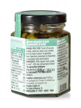Capperi Biologici in Olio Extra Vergine di Oliva - 3