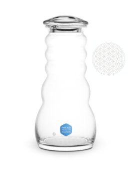 Caraffa Cadus con Fiore della Vita Bianco - 1