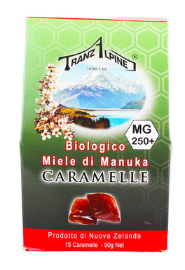 Caramelle al Miele Biologico di Manuka MG250+