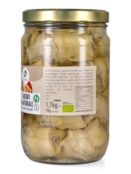 Carciofi al Naturale Biologici - 1 Kg - 2