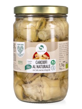 Carciofi al Naturale Biologici - 1 Kg - 1