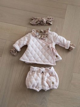 Cardigan Bimba Incrociato - Water Pink - 4