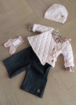 Cardigan Bimba Incrociato - Water Pink - 3