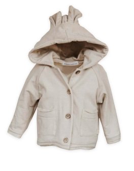 Cardigan Bimbo con Orecchie - Sand - 1