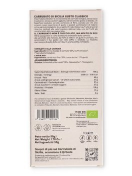 Tavoletta Carrubato di Sicilia Bio - 2
