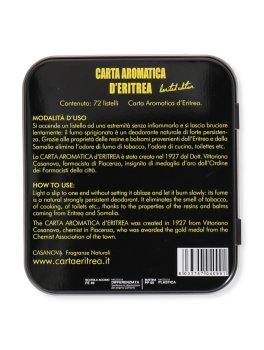 Carta Aromatica di Eritrea - Listelli Limited Edition - 2