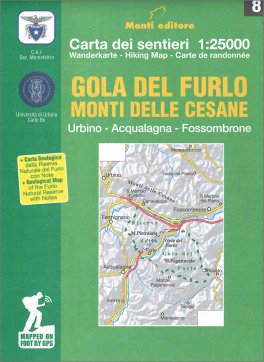 Carta dei Sentieri - Gola del Furlo — Libro - 1