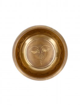 Campana Tibetana - Carved Singing Bowl - 3