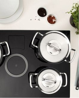 Casseruola Bassa con Coperchio in Acciaio - Original-Profi Collection® - 5