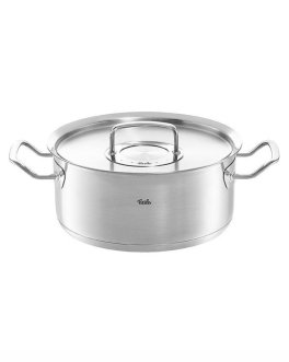 Casseruola Bassa con Coperchio in Acciaio - Original-Profi Collection® - 2