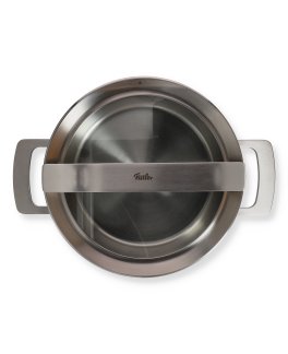 Casseruola in Acciaio con Coperchio in Vetro - Phi Collection - 6