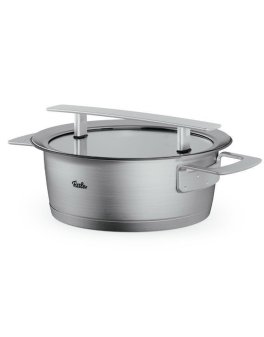 Casseruola in Acciaio con Coperchio in Vetro - Phi Collection - 1