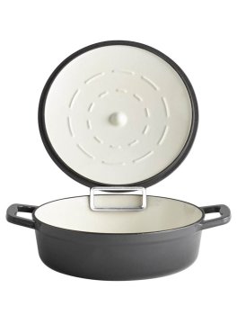 Casseruola in Ghisa Smaltata con Coperchio - 5 STARS - 2