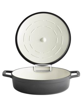 Casseruola in Ghisa Smaltata con Coperchio - 5 STARS - 2