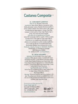 Castanea Composta - Integratore Spagirico di Castagno, Sorbo, Mirtillo e Ippocastano - 5