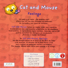 Cat and Mouse: Feelings - Libro + CD — Libro - 2