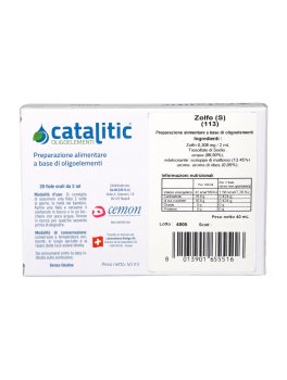 Catalitic Oligoelementi Zolfo - 3